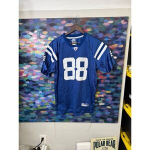 Reebok Marvin Harrison Indianapolis Colts NFL Jersey Youth XL 88 Blue